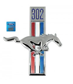 MUSTANG 1968 Emblème d'aile AV DROIT 302