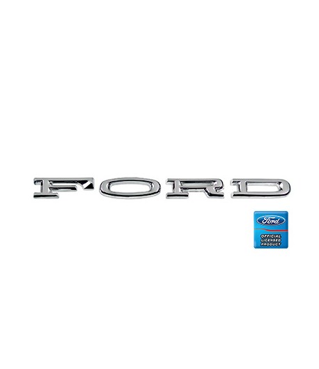 FORD set de 4 lettres avec fixations 65/66