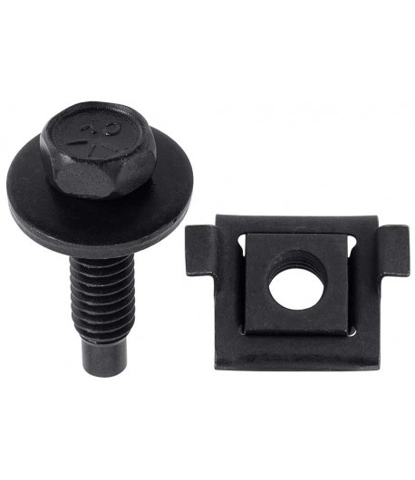 1965-1966 MUSTANG FIXATION INFÉRIEURE D'AILE AVANT