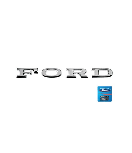 FORD set de 4 lettres avec fixations 67