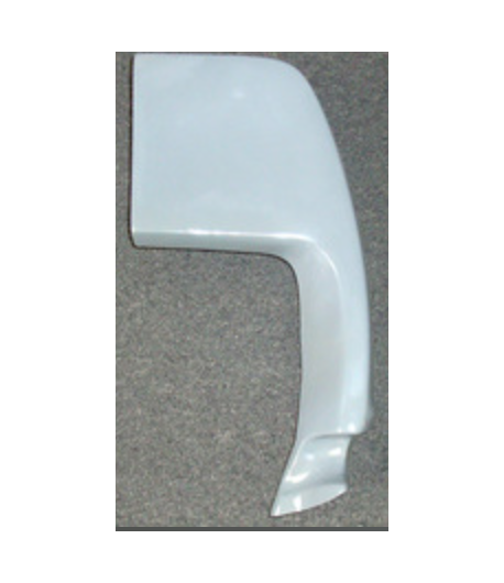 1969 SHELBY MUSTANG COUPE EXTENSION AILE ARRIERE GAUCHE FIBERGLASS