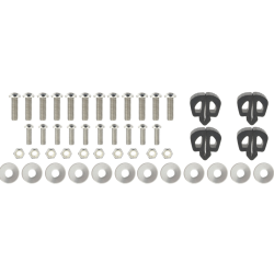 FORD MUSTANG 1967/68 KIT DE PROPRETE INOX SOUS CAPOT