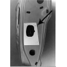 FORD MUSTANG PLAQUE PROPRETE SERRURE DE PORTE 1967/68