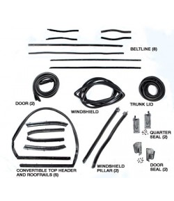 1967-68 Kit joints peinture cabriolet