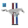 Emblème d'aile avant droit - Ford Mustang 64/66