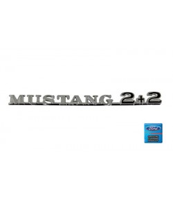 Emblème "Mustang" avant - Ford Mustang 1965-66