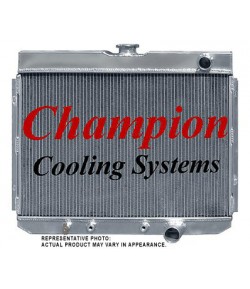 RADIATEUR CHAMPION EN ALUMINIUM 3-RANGS MUSTANG 1967-70