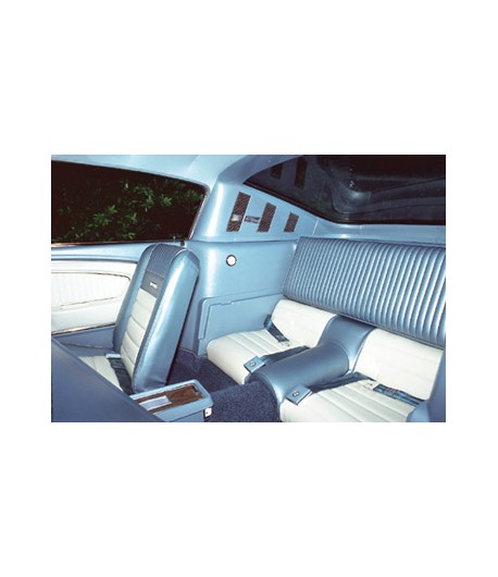 KIT INTERIEUR CONVERTIBLE MUSTANG 1967, INTERIEUR STANDARD BLEU