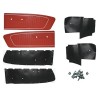 KIT DE PANNEAU DE PORTE CONVERTIBLE ROUGE MUSTANG 1965