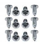 Vis de fixation clips de chrome de pare-brise pour mustang 65