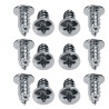 Vis de fixation clips de chrome de pare-brise pour mustang 65