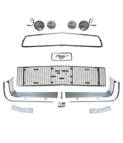 MUSTANG 1968 GT Kit anti-brouillard