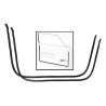 Set de joints de porte - Mustang 1965/1966