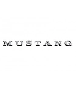 65/72 Emblèmes lettres "MUSTANG"